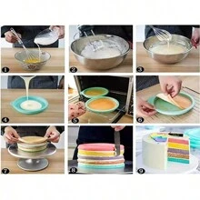 Air Fryer Egg Mold, Air Fryer Cake Mold (Silicone Material), Also Suitable For Making Pancakes, Toast, Etc., Non-Stick Air Fryer Accessories, Father's Day, Mother's Day, Christmas, Thanksgiving, Halloween, Valentine's Day Gifts