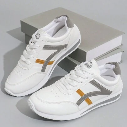 New Plus Size Women Sports Casual Shoes, Suitable For Daily Casual Walking, Match With Jeans, Shorts, Casual Pants, Mini Skirts