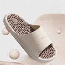 Unisex Summer Slippers, New Indoor Non-Slip Bathroom Shower Massage Thick-Soled Slide Sandals