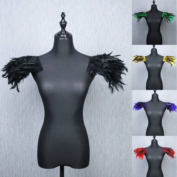 1 pezzo Spallina con pad per spalla, accessorio per costumi, cosplay, abbigliamento, feste, performance, decorazioni, Ognissanti