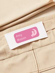 1pc Customized Children's Name Sticker, Customized Text Label, Customized Children's Sticker, Personalized Student Name Sticker, Personalized Text Sticker, Personalized Sticker, Different Size Stickers, Computer Sticker, Notebook Sticker, Cartoon Sticker, Personalized Children's Gift, Back To School Gift For Children, Personalized Children's Gift, Children's Teacher Badge, Teacher Gift, Gift For Her, Gift For Him, Gift For Friends, Gift For Students - Flower Fairy - View 4