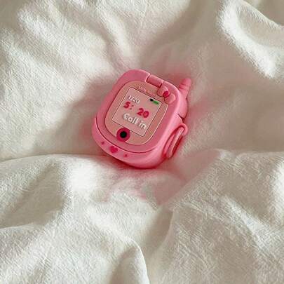 卡通可折叠超大保护套，适用于 、Pro、苹果无线蓝牙耳机 2/3，全包覆硅胶材质，可爱设计，女士适用