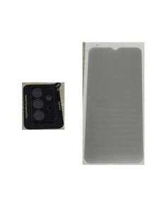 [2+2 件] 隐私钢化玻璃屏幕保护膜 + 相机镜头保护膜 - 防偷窥，9H 硬度，表面光滑 - 兼容 A25/A15/A54 5G/A34/A14/A53/A33 5G/A23/A13 5G/A52/A52S 5G/A32/A32 5G/A22 5G/A12/A21S/A51/S20 FE/S21 FE/S23 FE