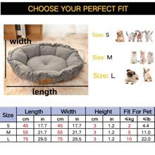 wuyingongfang 1pc Flower Bud Shaped Solid Color Pet Bed, Pull-Out Expandable Foldable Retractable Dual-Use Dog Bed Cat Bed, Warm Soft Comfortable Dirt-Resistant Wear-Resistant Non-Shedding, Dog Bed Cat Bed Pet Mat, Suitable For Large Medium Small Cats And Dogs, All-Season Sleeping Use - Multicolor - View 15