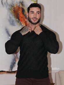 TRICOT DE LUXO Men Sweaters - Black - View 1