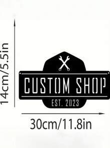 Uma Peça de Arte de Parede de Metal de Estilo Vintage de Ferro Forjado Personalizada Avô Oficina Garagem Sinal de Entrada de Homem Sinal de Reparador Decoração de Casa Perfeita para Dia dos Pais Personalizado Nome Arte de Parede de Metal do Estúdio Ornamental Fofa, Moderna, de Alta Qualidade, Contratada Personalizada, Única, Presentes Ideais para Ele Ela, Namorado, Namorada, Pai, Mãe, Família, Amigos para Aniversários, Dia dos Namorados, Dia das Mães, Aniversários, Dia da Criança, Dia dos Pais, Formatura, Casamentos, Inauguração de Casa, Casa, Jardim, Dia dos Namorados, Decoração do Dia dos Namorados
