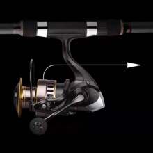 Fishing Reel, Full Metal Casting Reel, Saltwater Fishing Rod, Micro Lure Fishing, Spinning Reel, Saltwater Fishing Rod, Authentic
