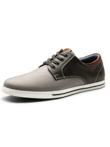 Men's New Rivera Oxford Sneakers - Stylish & Comfortable Dress Shoes - Grey - View 5