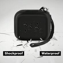 ALKOO Case Compatible With Skull Shaver Electric Pitbull Pro Razor, Hard Travel Rotary Men Head Shavers Beard Trimmer Storage Bag With Zipper Mesh Pocket For Mustache Grooming Kit - Only Box - Black - View 5