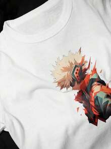 My Academy Characters Unisex T-Shirt - trắng - Xem 2