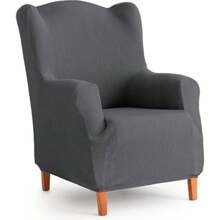 Maxifundas Fauteuilhoes voor Wing Chair Perfecte pasvorm met extra zachte stof - Wing Chair-hoes verschillende kleuren - Fauteuilhoes gemaakt in 100% Spanje)