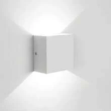 Lámpara Pared Led De 12w Foco Flotante Moderno Muro Interior - Blanco - Ver 9