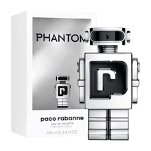 Paco Rabanne Phantom 3.4 Oz / 100 ML Eau De Toilette For Men – Woody Aromatic Cologne With Lavender, Lemon & Vanilla, Modern Signature Scent - trắng - Xem 1