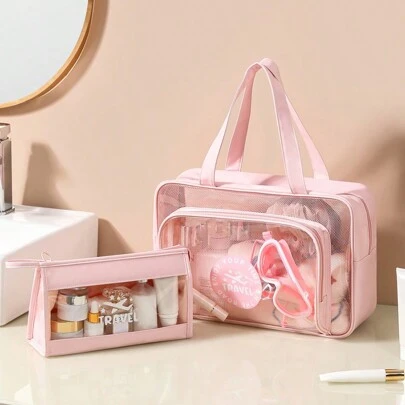 1pc Waterproof Toiletry Makeup Bag, Portable Dry & Wet Separation Storage Pouch, Swimming Gym Shower Bags, Makeup Bag, Organizer, Storage, Makeup Organizer, Makeup Bag, Desk Organiser, Cosmetic Bag, Makeup Bag Make Up Pouch, Make Up Bags, Makeup Bag, Makeup Bags, Small Makeup Bag, Makeup Pouch, Cosmetic Bag, Large Capacity, Large Makeup Bag, Christmas Gifts, Pouch, Gifts For Women, Pouch, Clutch / Small Handbag, Makeup Organizer, Pouch, Brush Holder, Mini Pouch, Large Capacity Pouch, Gifts For Women, Christmas Gifts, Gift Ideas For Women,Pouch,Makeup Pouch,Travel Essential