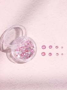 3pcs/Set Shiny Fashionable Luxury Star, Moon, Heart White Tooth Gems For Women