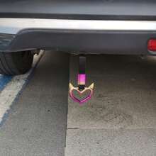 Easypie Selection 1 件 JDM Demo Design Tsurikawa 手柄环贴纸保险杠拖钩带汽车巴士汽车漂移吊饰警告标签 - 均碼 - 查看 6