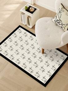 French Art Carpets Creative Plaid Decorative Rugs Retro Luxury Living Room Full Coverage Carpets Bedroom Bedside Easy Clean Rug - Return - View 8