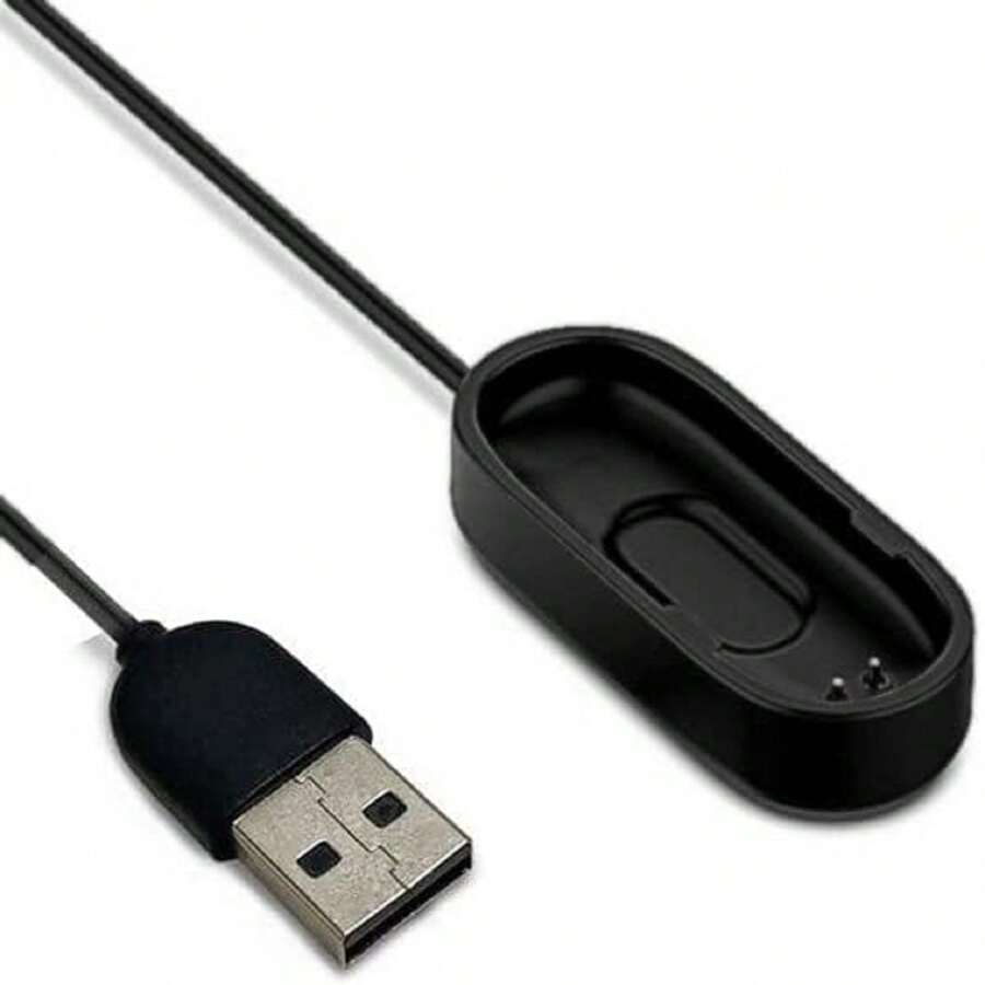 Copper Wire Charging Cable Compatible With Xiaomi Mi Band 4, USB Charger Data Cable