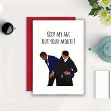 1pc Fun And Creative Birthday Cards, (6.54.5in) For Men, Birthday Gifts For Colleagues, Unusual Items, Perfect Birthday Gifts For Colleagues, Family, Small Business Supplies (Envelopes, Greeting Cards),Christmas