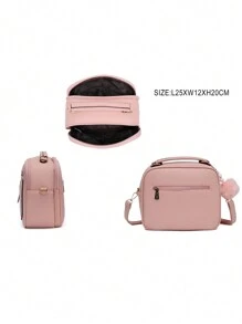Women Crossbody - 鏽棕色 - 查看 2
