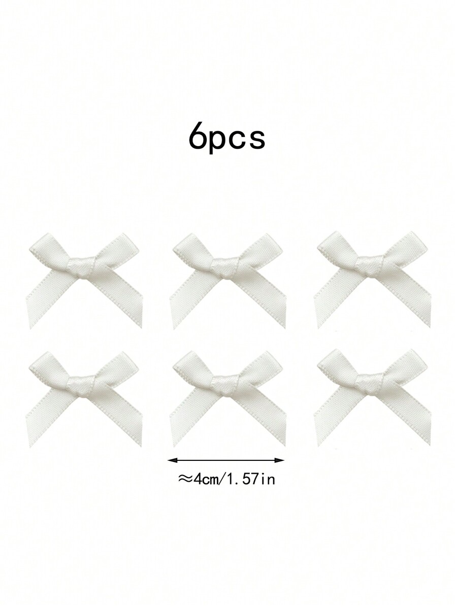 18/30pcs Women's Hair Accessories Set, Beige Ribbon Bowknot Hair Clips