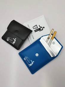 1个便携式烟灰缸，酷炫阻燃口袋烟灰缸袋，迷你户外旅行防漏烟灰盒，可用作旅行收纳包、化妆包、旅行整理包，大容量化妆品收纳盒，可存放口红、化妆刷、护肤品、手机、硬币、小物件，适合居家、送礼、度假及节日（万圣节、圣诞节）等多种场合，波西米亚风 - 彩色 - 查看 2