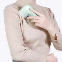 1 件 USB 供电手持式除毛器，迷你便携式家用除毛器，带透明盖 - 粉色 - 查看 7