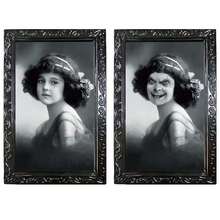 Halloween Decorations 3D Changing Face Moving Picture Frame Portrait Home Outside Horror Scary Wall Props For Halloween Party,Christmas - Halloween 3D Photo Frames - View 7