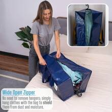 10 Pack Moving Bags W/Backpack Straps, Moving Boxes & Storage Bins Alternative, Packing Supplies, Camping Accessories Totes For Storage, Dorm Room Essentials Storage Bags (Blue, 10 Pack)