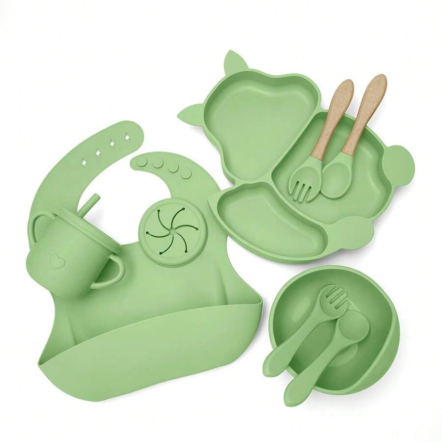 Solid Feeding - Green - View 1
