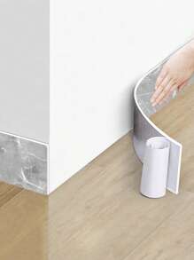 10PCS 6M/236.2in PVC Self-Adhesive Skirting Board Stickers, Waterproof And Moisture-Proof, Living Room, Bedroom, Foundation Line, Wall Sticker, Window Sill Board, Wall Corner Line, Edge Protection Sticker, Wall Border Kick Decoration, Wall Edge Sticker, Stickers, Wall Decal, Vinyl Decal For Home Decorations, Spring Decoration Items Refresh Your Home, Rama Decoration Stickers - Multicolor - View 2