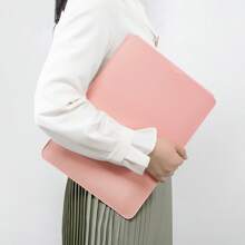 13/13.3/14/15/16 Inch PU Laptop/Tablet Computer Sleeve Bag, Portable Laptop Bag, Tablet PC Protective Cover Case, Office Supplies Storage Bag Back To School - Rectangle - View 3