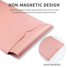 13/13.3/14/15/16 Inch PU Laptop/Tablet Computer Sleeve Bag, Portable Laptop Bag, Tablet PC Protective Cover Case, Office Supplies Storage Bag Back To School - Rectangle - View 9