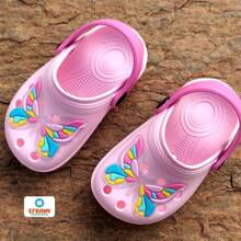 Children's Babuche Butterfly Sandal - Màu Hồng baby - Xem 1