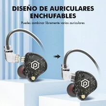 Popcorn Audífonos Bluetooth Inalambrico Extraíble Neckband - Negro - Ver 2