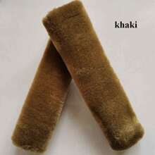 2 confezioni di morbidi coprisedili per cinture di sicurezza, coperture calde per cinture per spalla, forniture per auto in peluche, coprisedili per cinture di sicurezza soffici per zaini da uomo e donna