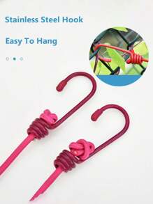 1 pièce Corde à linge de voyage portable avec 12 pinces. Corde à linge rétractable pratique, antidérapante et réglable pour le séchage intérieur, dans la cour, le balcon, le camping, l'hôtel, les vacances à la plage, le retour à l'école. Accessoires de voyage essentiels