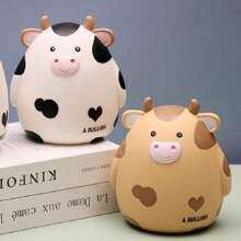 1 pieza Hucha de vaca, caja para monedas irrompible para adolescentes, alcancía con diseño de animal lindo como regalo de cumpleaños para niños y niñas, cajas de ahorro de monedas como mejores regalos
