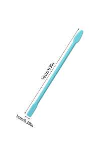 1 pièce Bâton mélangeur en silicone multicolore de 16 cm/20 cm, tige de réglage de la couleur, outil accessoire pour la réalisation de bijoux en résine époxy, distributeur de tasse coloré pour le DIY