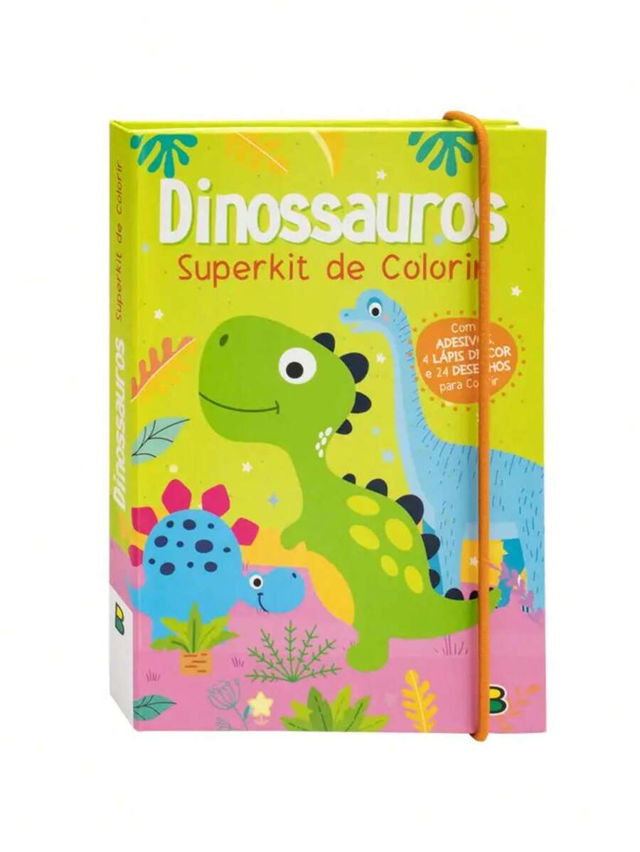 Superkit Coloring Book: Dinosaurs - Nhiều màu - Xem 1