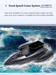 500M Smart Fixed Speed Cruise Remote Control Fishing Bait Boat 1.5KG Big Loading Dual Motor Waterproof Fishing Lure RC Bait Boat Nesting Boat - Multicolor - View 9