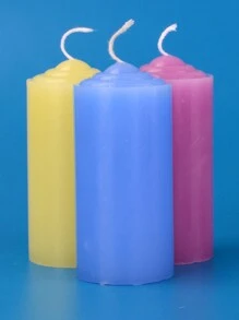 Candles 2, Diameter 3.5 Cm, 7 Cm Long, 8 Hours Thick, Various Colors Of The Candle, White, Red, Black, Holiday Decorations, Power Cut, Lighting, Odorless, Long Time, Burning Halloween, Spooky, Autumn, Festival, Holiday , Winter, Holiday, Festival,Room Decor,Gifts Birthday Graduation - Multicolor - View 7