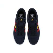 Adidas 2024 Zapatillas de tenis informales unisex, suela plana, uso diario minimalista - Negro - Ver 5