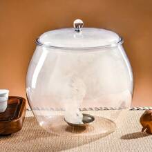 Lọ đựng kẹo và bánh quy Lọ nhựa có nắp đậy Lọ bào chế thuốc trang trí Hộp đựng kẹo tự chọn Hộp đựng thực phẩm kín khí trong suốt Trang trí nhà cửa - Nhiều màu - Xem 11