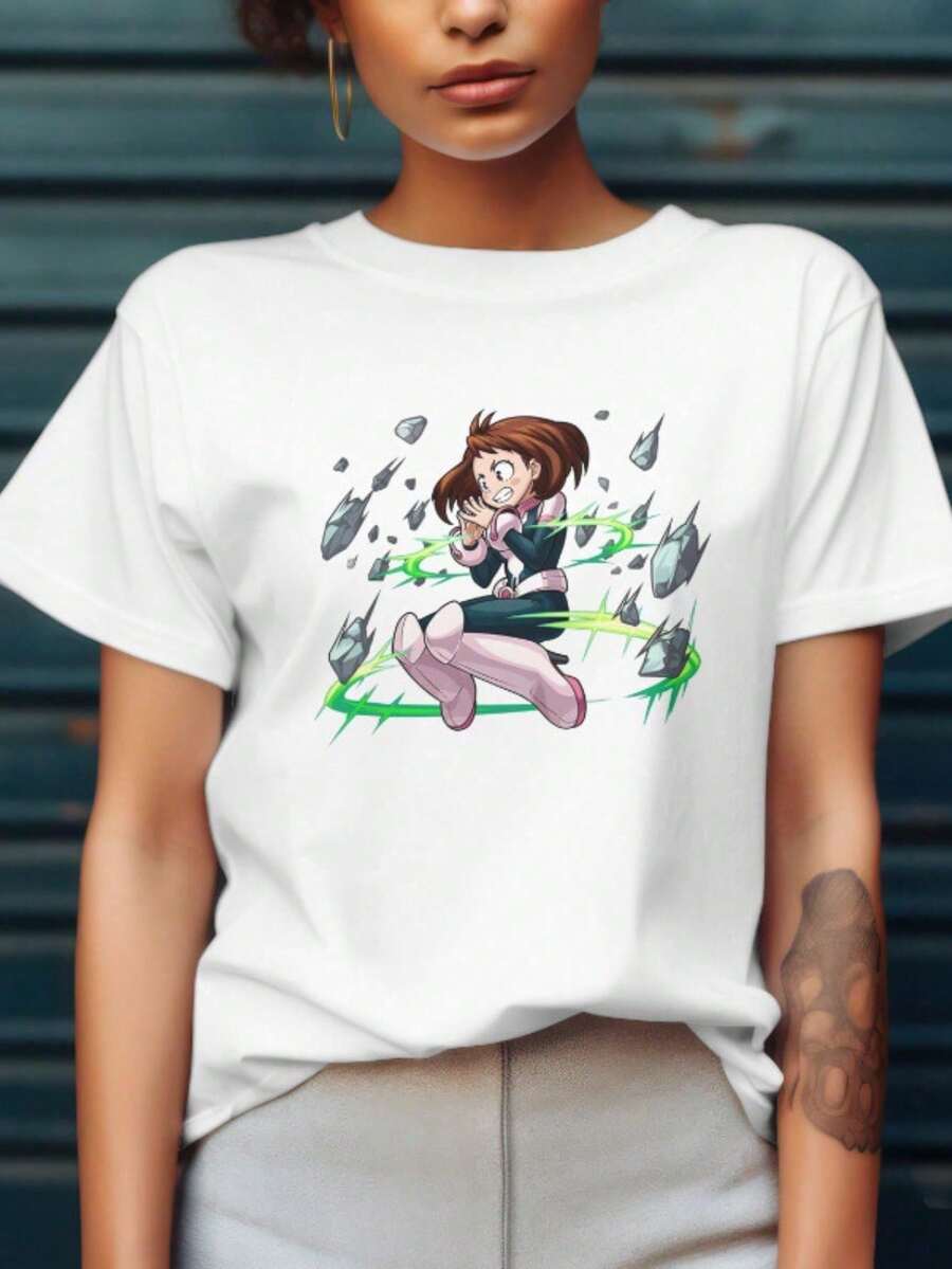 My Academy Characters Unisex T-Shirt - Trắng 3 - Xem 1