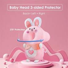 Baby Walker Head Protector Backpack Wear,Toddler Head Protection Safety Pad,Pink Punny - Multicolor - View 4