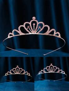 1pc Fashionable Rhinestone Hairpin For Women, Suitable For Bridesmaids, Wedding Party And Gifts - Multicolor - View 11