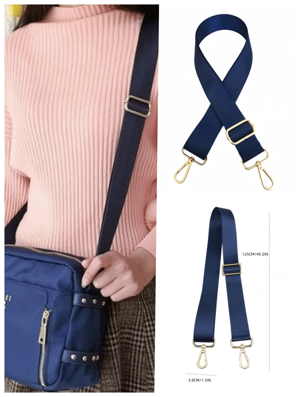 Detachable Shoulder Strap Replacement For Wallets, Messenger Bags, Guitar Straps, Luggage Bags Keychain Charms