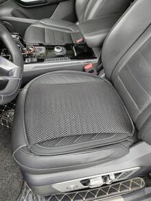 2 件夏季汽车座椅垫带 USB 风扇冷却通用前座套 PU 皮革 3 速四季透气舒适磨砂办公室汽车配件 - 2Pcs - 查看 9