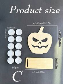 12pcs Tea Light Holder Set,Black Cat/Pumpkin/Ghost Shadow Caster ,Indoor Ation,Spooky ,Tealight Candle Best Gifts Birthday Home Decor Room Decor Christmas Decorations Christmas